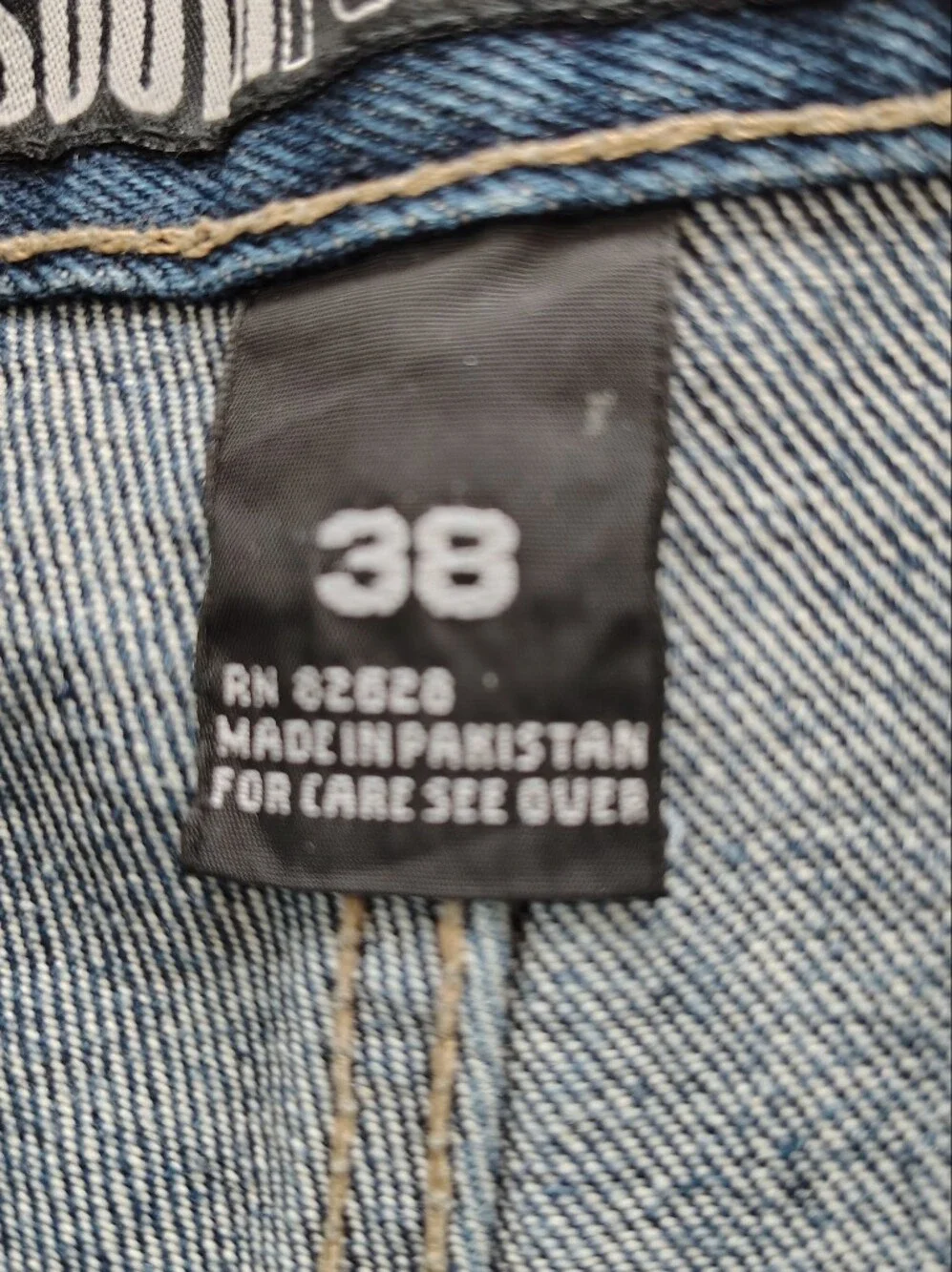 South Pole Men's Dark Blue Denim Jeans Size 38